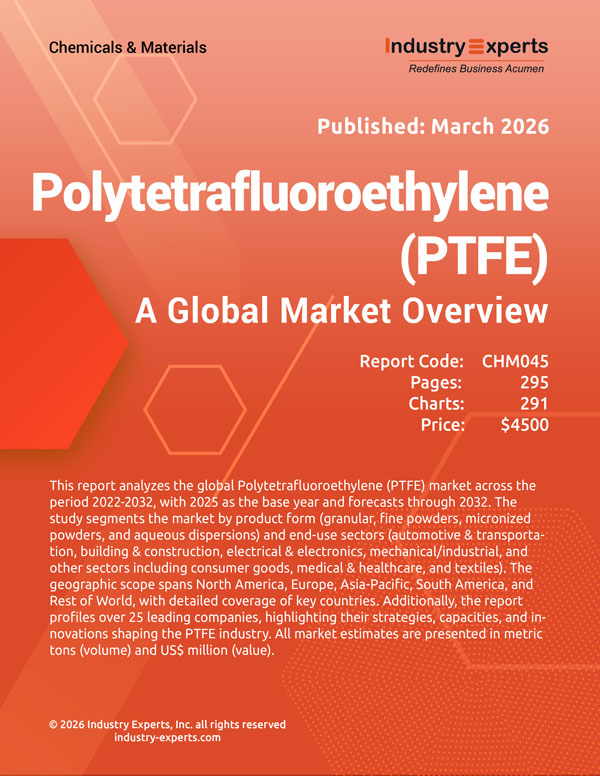 Polytetrafluoroethylene (PTFE) Market | Trends & Forecast 2025-2032