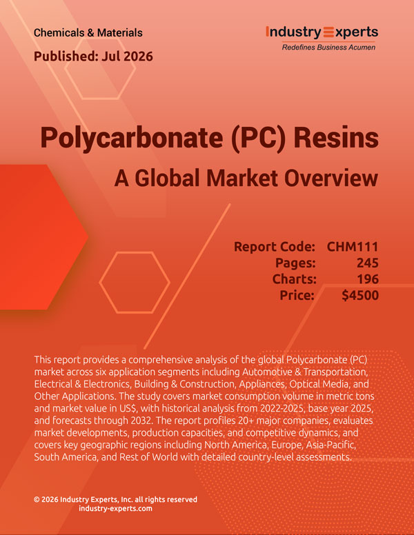 Global Polycarbonate (PC) Market | Trends & Forecast 2025-2032