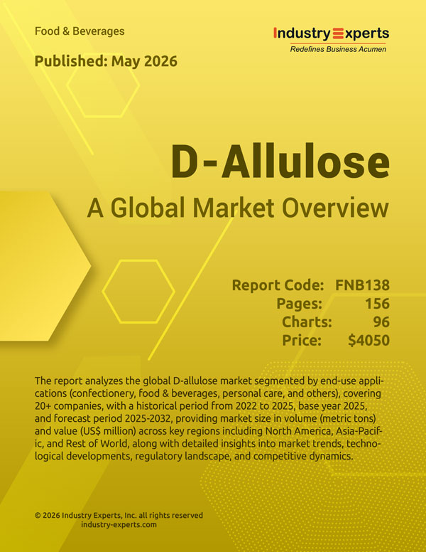 Global D-Allulose Market | Trends & Forecast 2025-2032