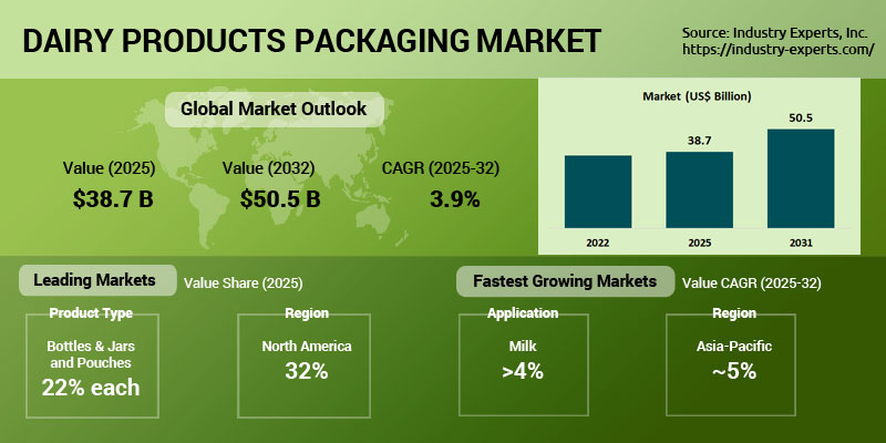 Global Dairy Products Packaging Market