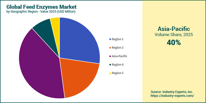 Feed Enzymes Market by Region